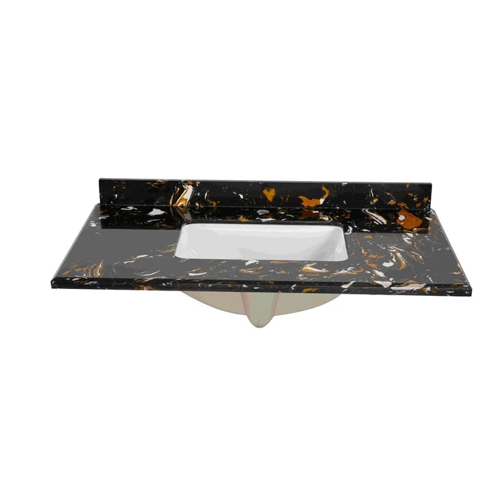 Portoro Quartz Bathroom Sink